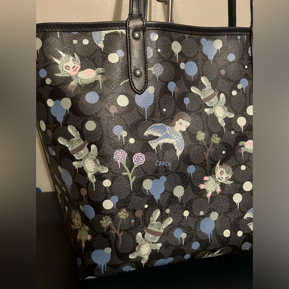 Coach Tote x Baseman (limited edition) Bag EUC - Picture 5 of 14